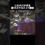 盾vsスケルトン1億体 #shorts #マインクラフト #マイクラ