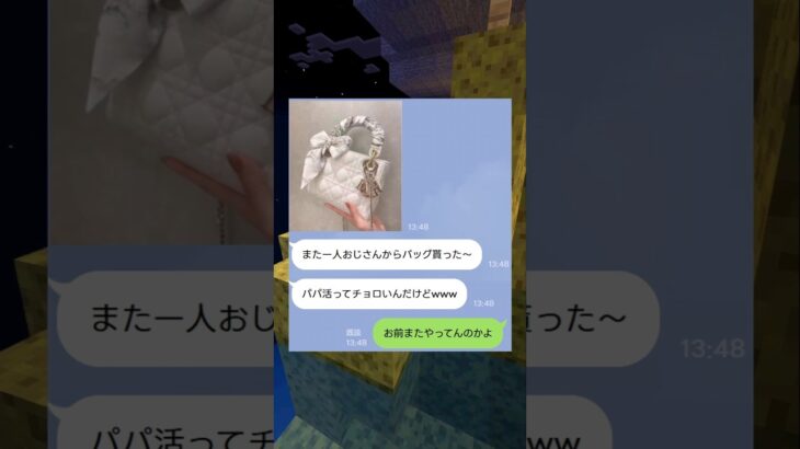 パパ活女の末路ww #マイクラ #スカッと #shorts