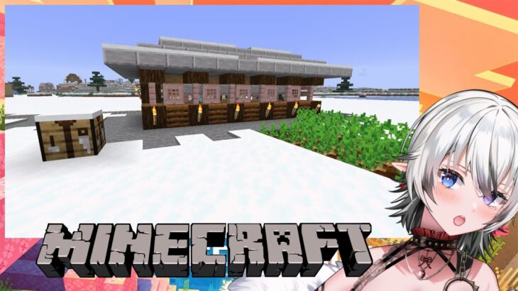 【#マインクラフト】エンチャント台とゴーレムトラップ【07】