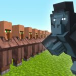 100 Dân Làng Minecraft Đấu Với 1 Con Khỉ Đột