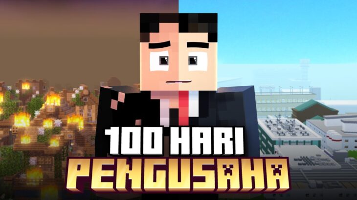 100 Hari Pengusaha di Minecraft