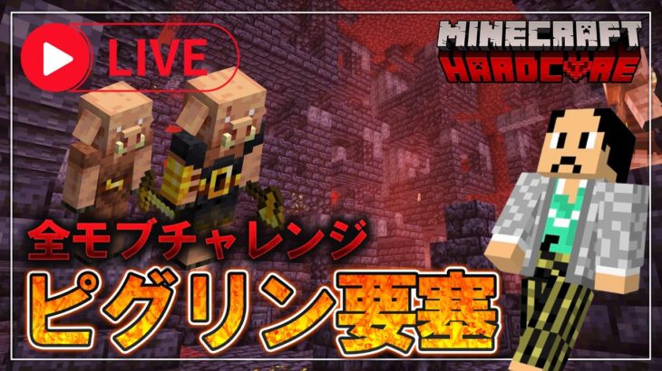 【マイクラハードコア】全モブ討伐チャレンジ！10日目【Minecraft/マインクラフト】