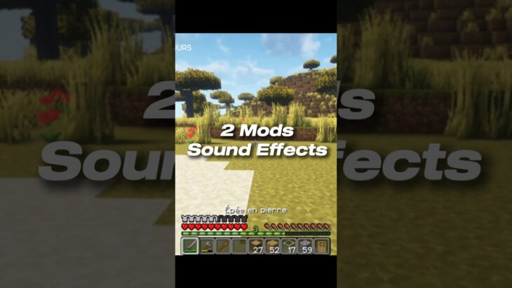 2 MODS SOUND EFFECTS MASTERCLASS / Minecraft#minecraft #mods #sound