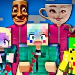 【恐怖の死のゲーム⁉️😱】イタリアンブレインロット✖️イカゲーム3の地獄サバイバルに参加した結果…🩸【マイクラ マインクラフト】ぽっぴんず