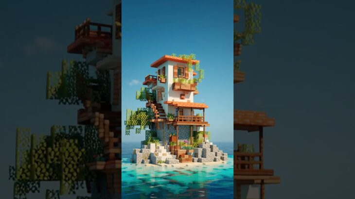 マイクラの建築や世界観づくりに役立つアイデア4選！【MineCraft】#shorts #ai