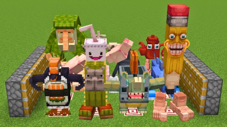 ALL New Italian Brain Rot Mobs combined in Minecraft!