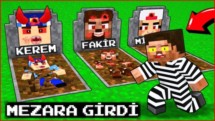 AREF KÖTÜ İKİZLERİN MEZARINA GİRDİ! 😱 – Minecraft