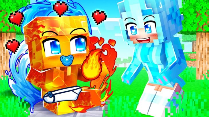 Adopting ELEMENTAL Gara in Minecraft!
