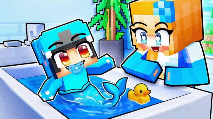 Adopting MERMAID OMZ in Minecraft!