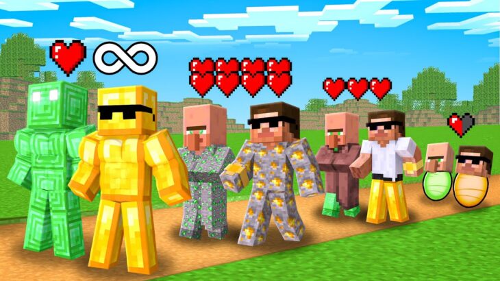 BIRTH to DEATH of GOLD & EMERALD in Minecraft..