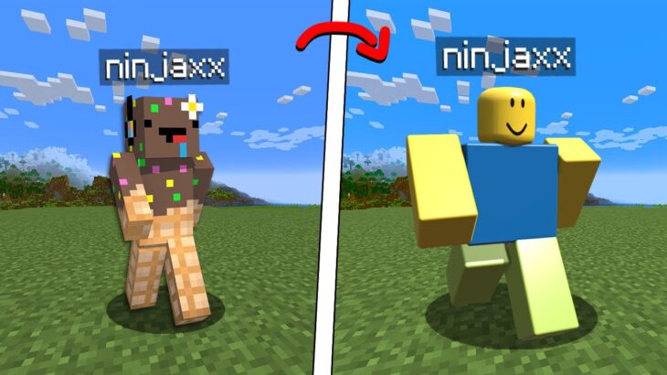 CE MOD TRANSFORME MINECRAFT EN ROBLOX.. (et c’est WTF)