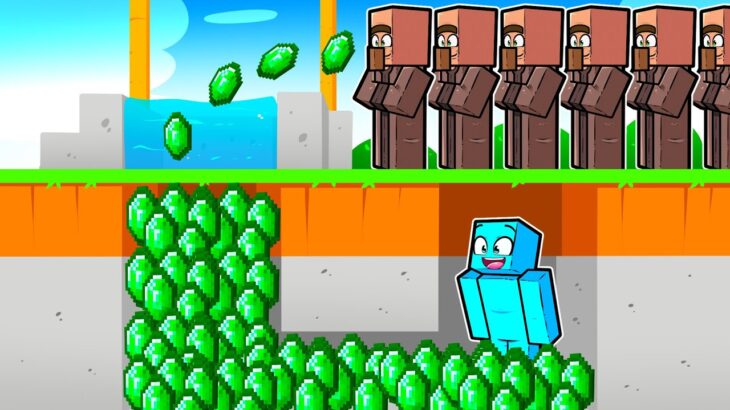 EVOLUÍ o POÇO DOS DESEJOS até FICAR RICO no Minecraft!
