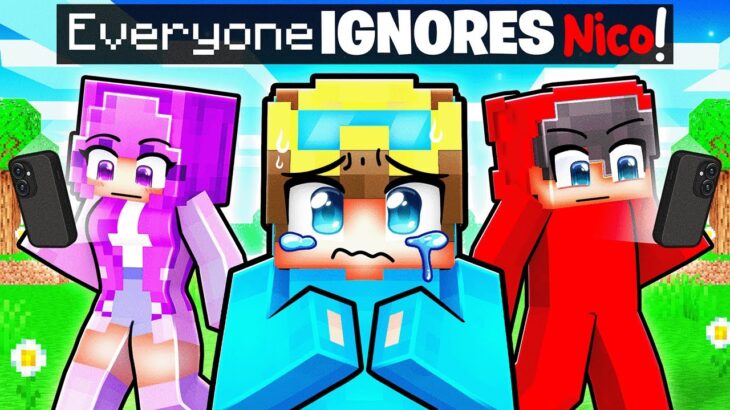 Everyone IGNORES NICO In Minecraft!