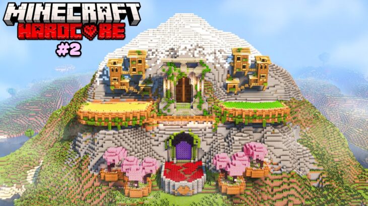 I Built the Ultimate Mountain Farm in My Minecraft Forever World