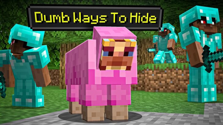 I Coded Dumb Ways To Hide In Minecraft