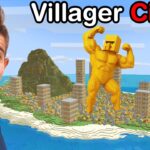I Found Villager City In Minecraft