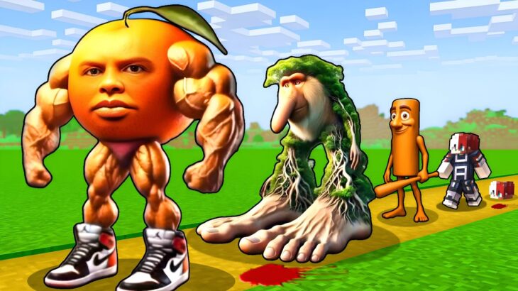 I Living Italian Brainrots Life for 24 Hours In Minecraft !!