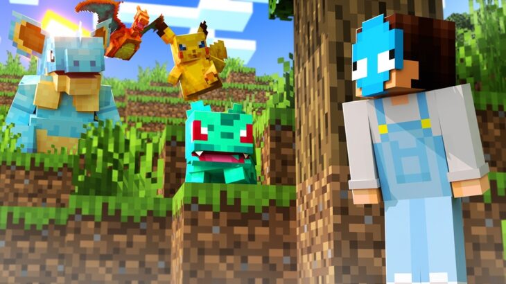 I Survived 7 Days with POKEMON in Minecraft…