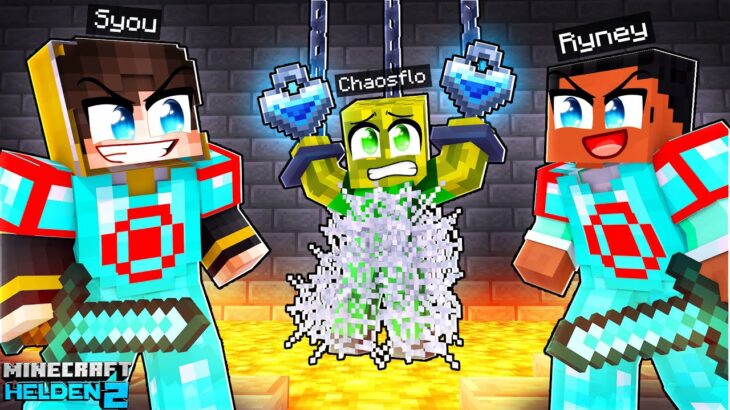 ICH TÖTE CHAOSFLO WENN ER UNS NICHT SEIN LINKED HEART VERRÄT! (Minecraft HELDEN 2)