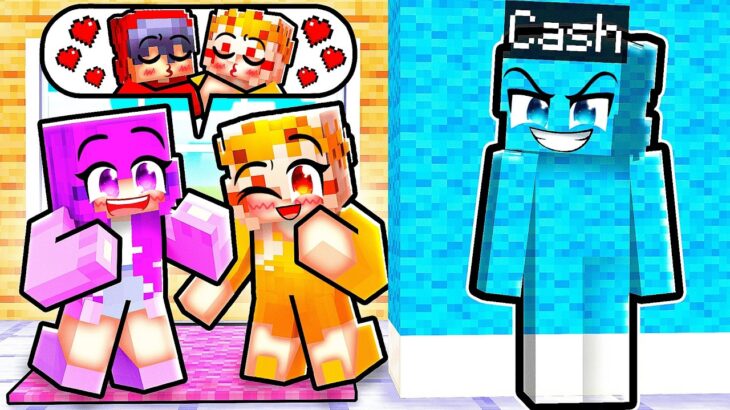 INVISIBLE at the GIRLS ONLY PARTY! (Minecraft)