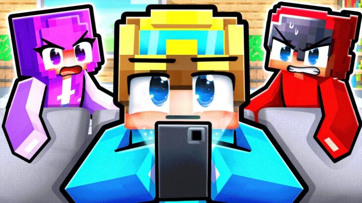 Ignoring My Friends for 24 Hours in Minecraft!