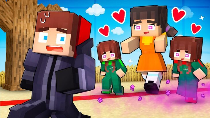 JJ Squid Game LOVE CURSE – Maizen Minecraft Animation