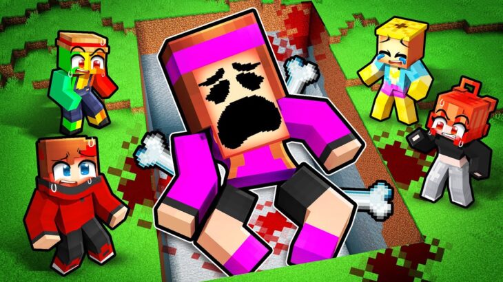 J’ai trouvé le Corps EFFRAYANT de Anna Enterré sur Minecraft !