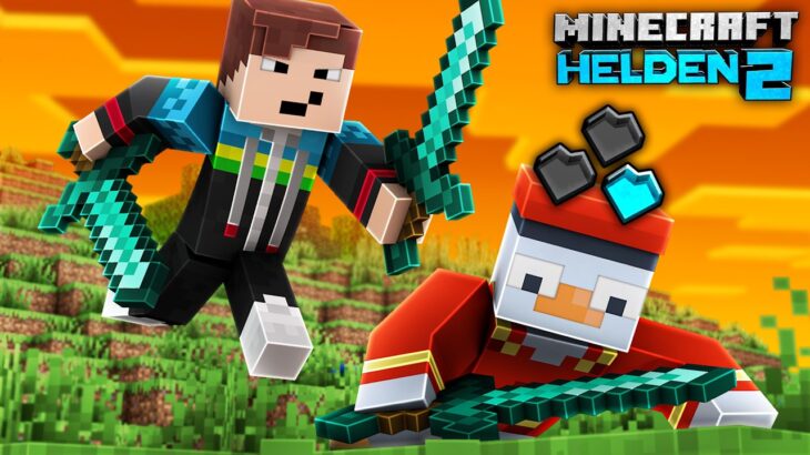 MEIN 1. KILL in MINECRAFT HELDEN 2 😈​⚔️​