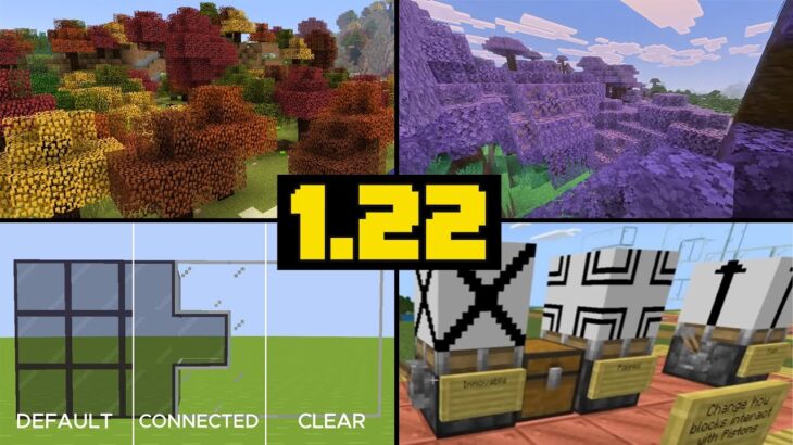 MINECRAFT 1.22 – ATUALIZAÇÃO SECRETA CHEGOU AO JOGO com NOVIDADES!