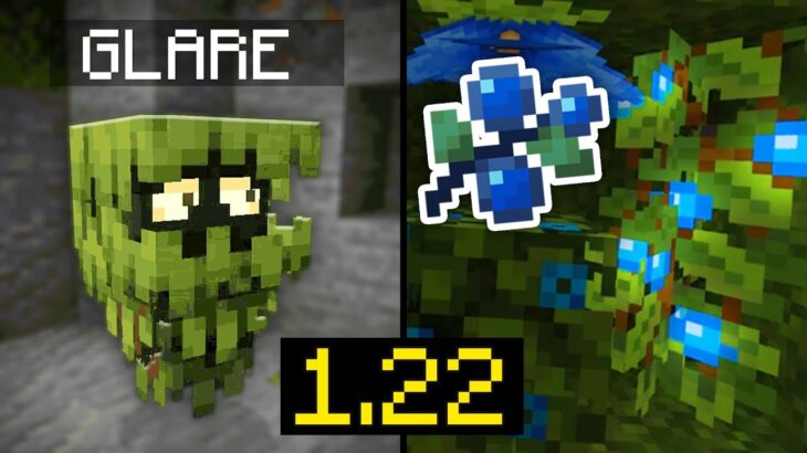 MINECRAFT 1.22 – O GLARE e NOVA BAGA AZUL VAI CHEGAR NA ATUALIZAÇÃO!