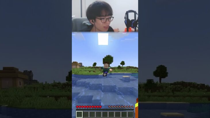 【マイクラ】激ヤバスティーブに食べられる！？ｗ（ マインクラフト ・ MOD ）#shorts #minecraft #マイクラ #マインクラフト #いつお