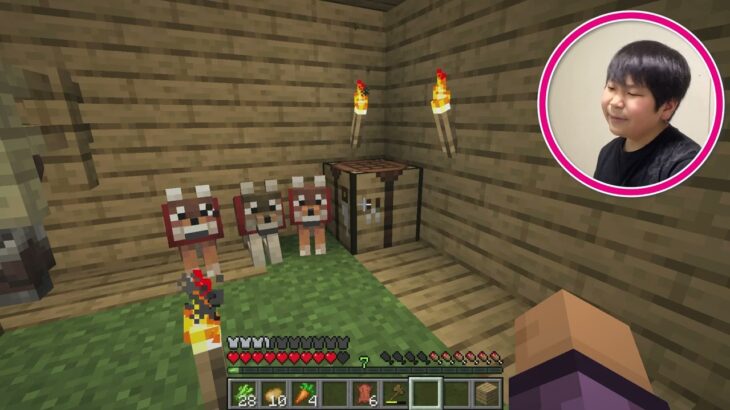 【マインクラフト】修繕のエンチャント本を買った！！【ゲーム実況】【マイクラ】【Minecraft】