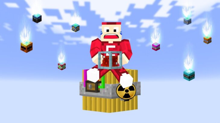 Minecraft Nhưng Sinh Tồn Trên 1 Block Nguyên Tử