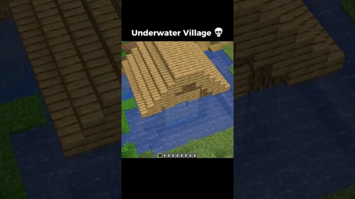 Minecraft Underwater Village