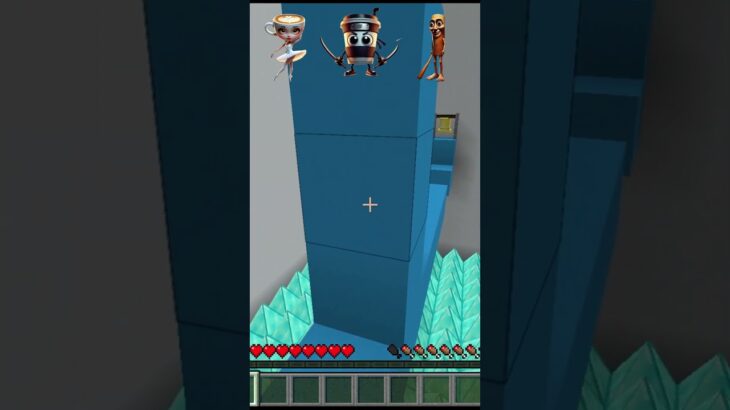 Minecraft brainrot battle WHAT😢 3 #minecraft #brainrot