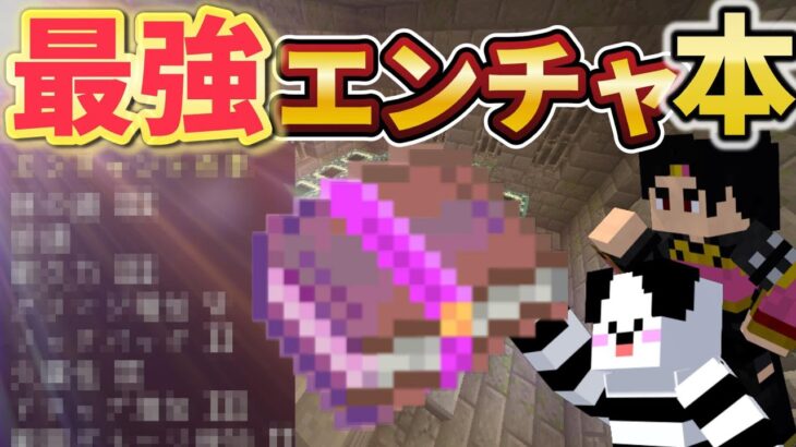 【マイクラ】最強のエンチャント本発見!?【２人で楽しくMinecraft#8】