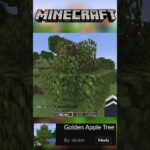 【Minecraft】金リンゴが生る木！MOD『Golden Apple Tree』【MOD紹介】#shorts #ゆっくり紹介