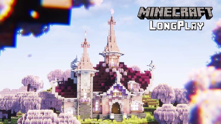 【Minecraft】桜のファンタジーハウス🌸Pt,2 – Minecraft Builds Longplay【No Commentary】