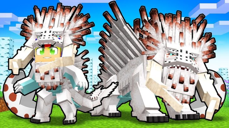NASCI como um DRAGÃO BESTA IMPLACÁVEL no Minecraft