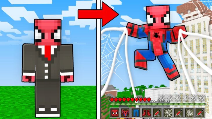 NASIL SÜPER KAHRAMANLARA DÖNÜŞTÜM? – Minecraft