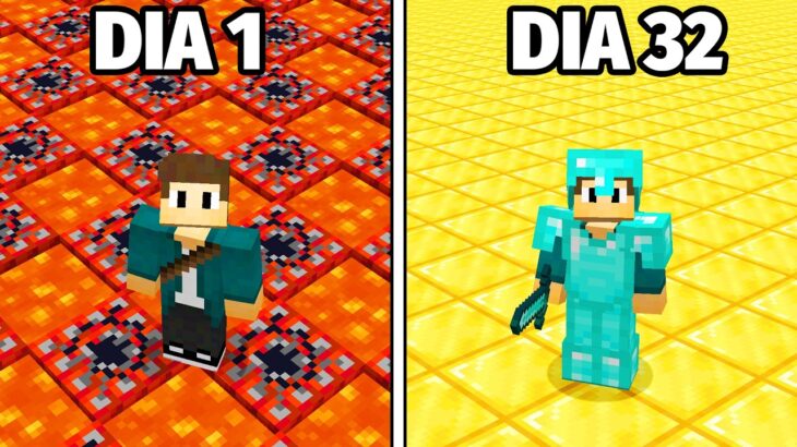 O CHÃO muda TODA HORA no Minecraft