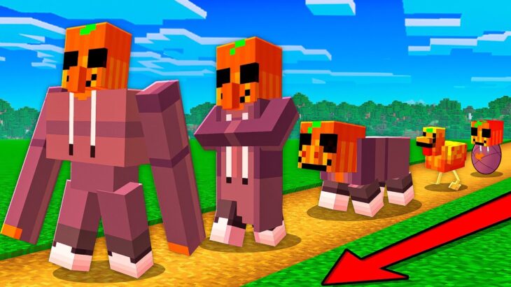 Pasé de Noob al MOB Más FUERTE de Minecraft!