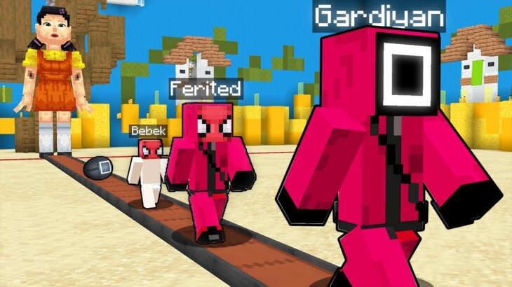 Squid Game 3’te Arkadaşlarımı Kurtardım – Minecraft