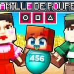 Talcado est adopté par une Famille de POUPÉES SQUID GAME sur Minecraft !
