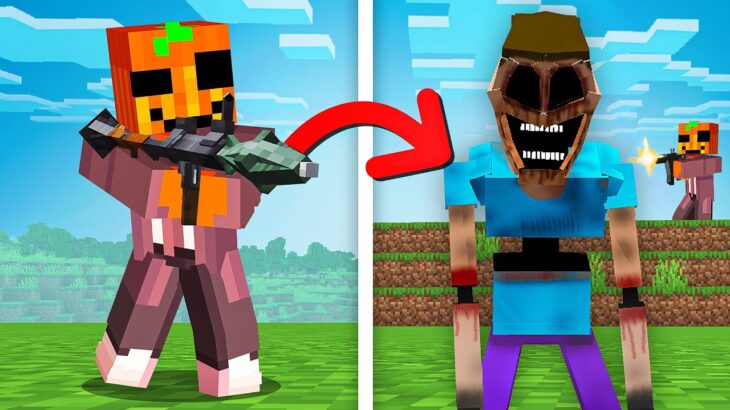 Terror de Minecraft vs ARMAS CHETADAS!