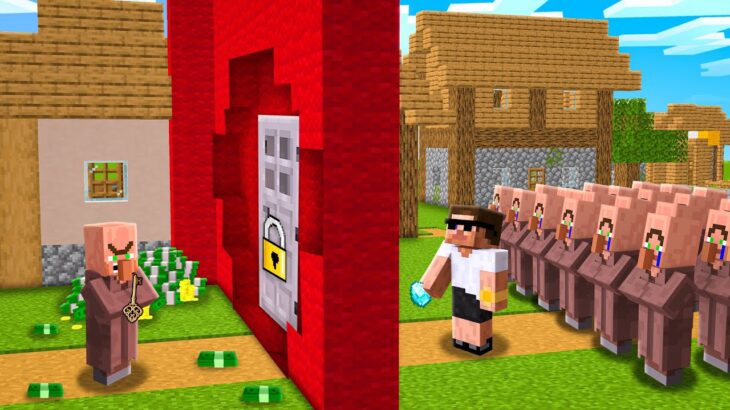 This Evil Villager Kicked Out all the Villager in Minecraft..