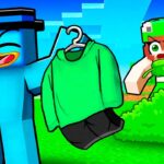 Transformé a MIS AMIGOS en OUTFITS en Minecraft!