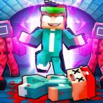 Using OWNER ADMIN COMMANDS in Minecraft Squid Game!