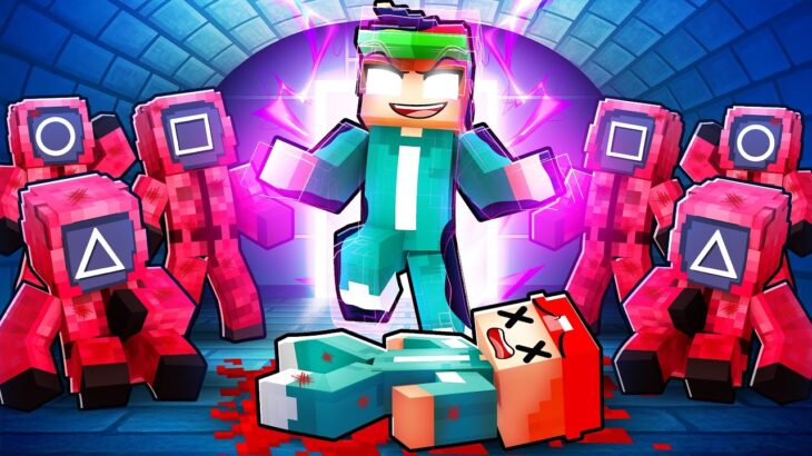 Using OWNER ADMIN COMMANDS in Minecraft Squid Game!