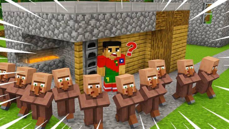 😨WHY ARE ALL THE VILLAGERS AFRAID OF MY HOUSE IN MINECRAFT!?